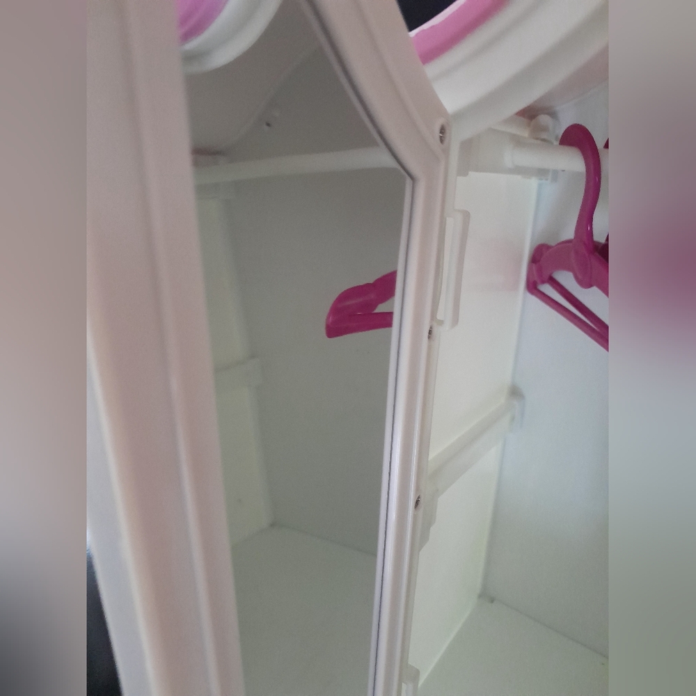 Our Generation Doll Wardrobe/Closet (Gently Used) Pink And White For 18" Dolls - Picture 14 of 14